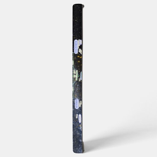 Andromeda Phone Case Samsung Galaxyケース (左側面)