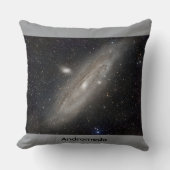 Andromeda Throw Pillow クッション (正面)