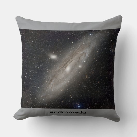 Andromeda Throw Pillow クッション (正面)