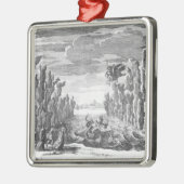 「AndromedeのためのTorelli著舞台装置 メタルオーナメント (左)