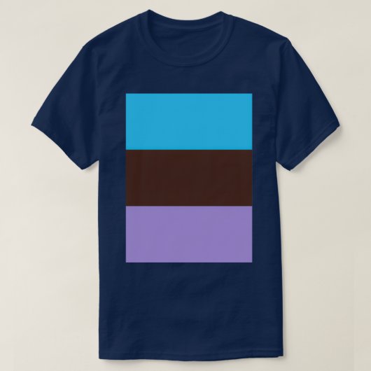 Androsexual Flag Tシャツ (デザイン正面)