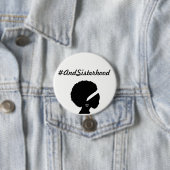 #AndSisterhood男女同権主義の身につけられるピンボタン 缶バッジ (インサイチュ)