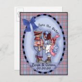 Andy & Annie、日付の保存、ポストカード 案内ポストカード (正面/裏面)