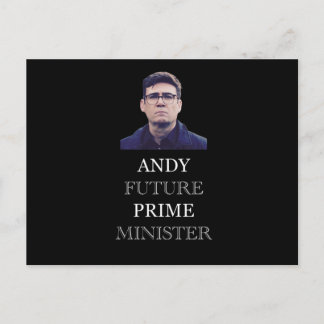 Andy Future Prime Minister - Andy Burnham ポストカード