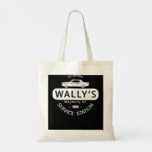 Andy Griffith Show Wally's Service Station Classi トートバッグ (裏面)