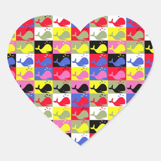 Andy Whale-Hole™_Lots o' Whereclesハート型 ハートシール (正面)