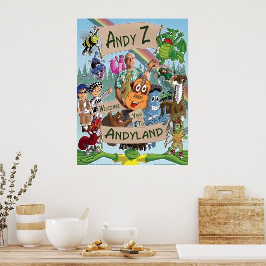 Andy Z & Friends poster ポスター (キッチン)