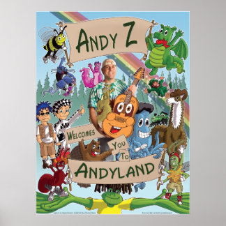 Andy Z & Friends poster ポスター