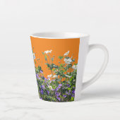 AnemoneとGeranium Cust.オレンジラテマグ カフェラテマグ (右)