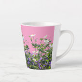AnemoneとGeranium Cust.ピンクラテマグ カフェラテマグ (右)