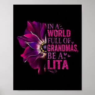 AnemoneはGrandmas Mothがいっぱいの世界のリータである ポスター
