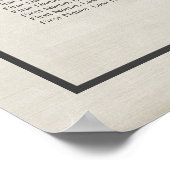 Anemoneフローラ結婚の座席表 ポスター (角)