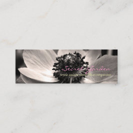Anemone 1花の写真名刺 スキニー名刺