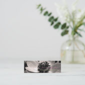 Anemone 1花の写真名刺 スキニー名刺 (スタンド正面)