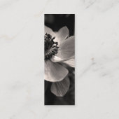 Anemone 2 Sepia写真ミニ名刺 スキニー名刺 (裏面)