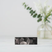 Anemone 2 Sepia写真ミニ名刺 スキニー名刺 (スタンド正面)