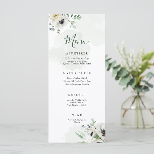 Anemone Boquetメニュー メニュー (スタンド正面)