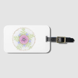 Anemone、Endive Flowers、Wormwood、Almonds ラゲッジタグ