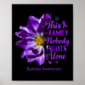 Anemone Epilepsy Awareness Costumes Nobody Fights  ポスター (正面)