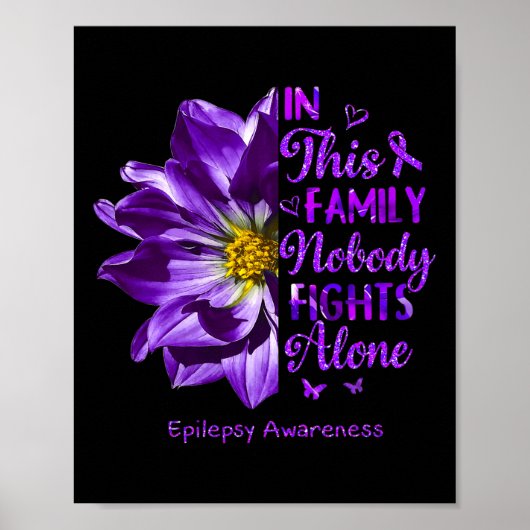 Anemone Epilepsy Awareness Costumes Nobody Fights  ポスター (正面)