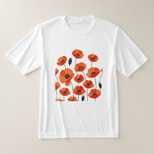 Anemone field tシャツ (レイダウン)