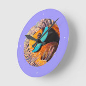Anemone Fish Round Wall Clock ラウンド壁時計 (傾斜)