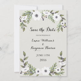 Anemones色彩の鮮やか – 日付の保存 セーブザデート