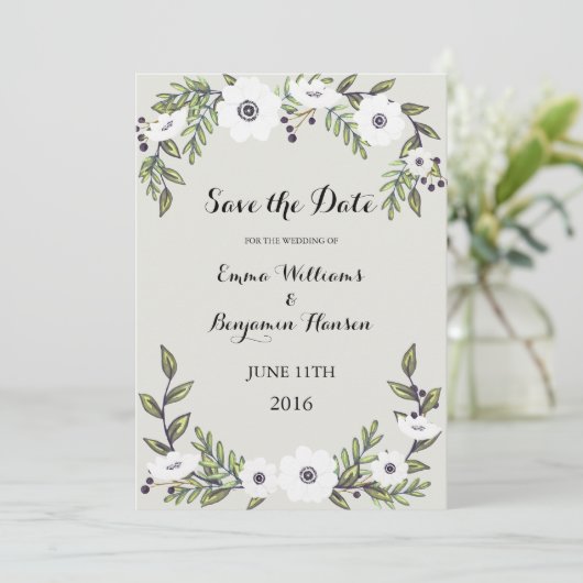 Anemones色彩の鮮やか – 日付の保存 セーブザデート (スタンド正面)