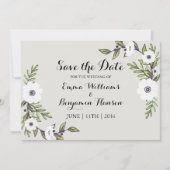 Anemones色彩の鮮やか – 日付の保存 セーブザデート (正面)