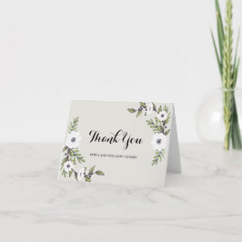 Anemones -色彩の鮮やか有難うございます サンキューカード