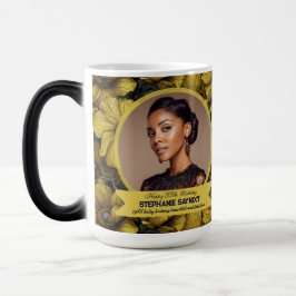 Anemones Garden Female Birthday Gift For Her モーフィングマグカップ