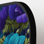 Anemones Theme 21St Birthday Present ピックルボールラケット (左詳細)