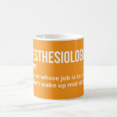 Anesthesiologist Definition Coffee Cup コーヒーマグカップ (中央)