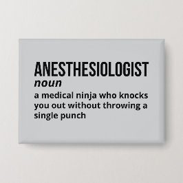 Anesthesiologist Humor Definition 缶バッジ