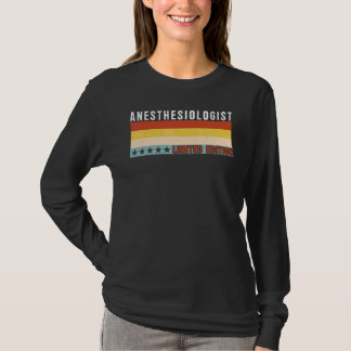 Anesthesiologist Job Title Profession Worker Appre Tシャツ