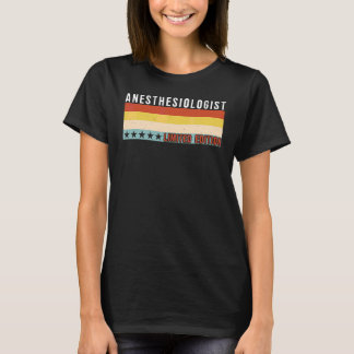 Anesthesiologist Job Title Profession Worker Appre Tシャツ