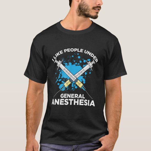 Anesthesiology For Anesthesiologist Nurse Anesthet Tシャツ (正面)