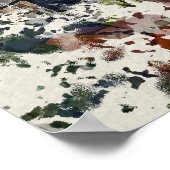 Anfield Stadium Liverpool - Artistic Watercolour ポスター (角)