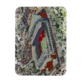 Anfield Stadium Liverpool - Artistic Watercolour マグネット (縦)