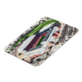 Anfield Stadium Liverpool - Artistic Watercolour マグネット (左側)