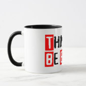 AngのHonkinの巨大なマグ マグカップ (左)