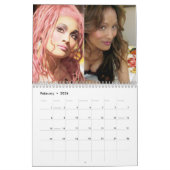 AngeのカレンダーのYingそしてヤン カレンダー (2月 2026)