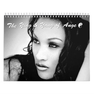 AngeのカレンダーのYingそしてヤン カレンダー