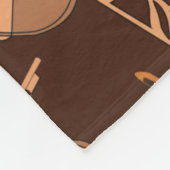 Anged Violinsミュージックノート フリースブランケット (角)