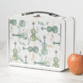 Anged Violinsミュージックノート メタルランチボックス (インサイチュ)