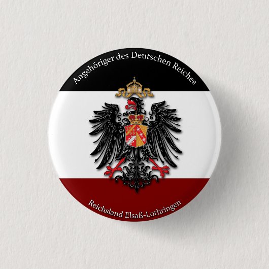 Angehöriger des Deutschen Reiches 缶バッジ (正面)