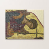 Angel情熱の楽器を保持 ジグソーパズル (横)