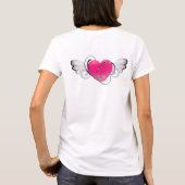 Angel_ハート Tシャツ (裏面)