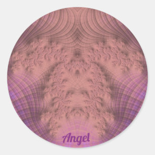 ANGEL～ピンクと紫～ ラウンドシール