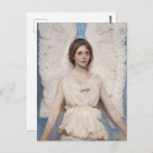 Angel - Abbott Handerson Thayer ポストカード (正面/裏面)